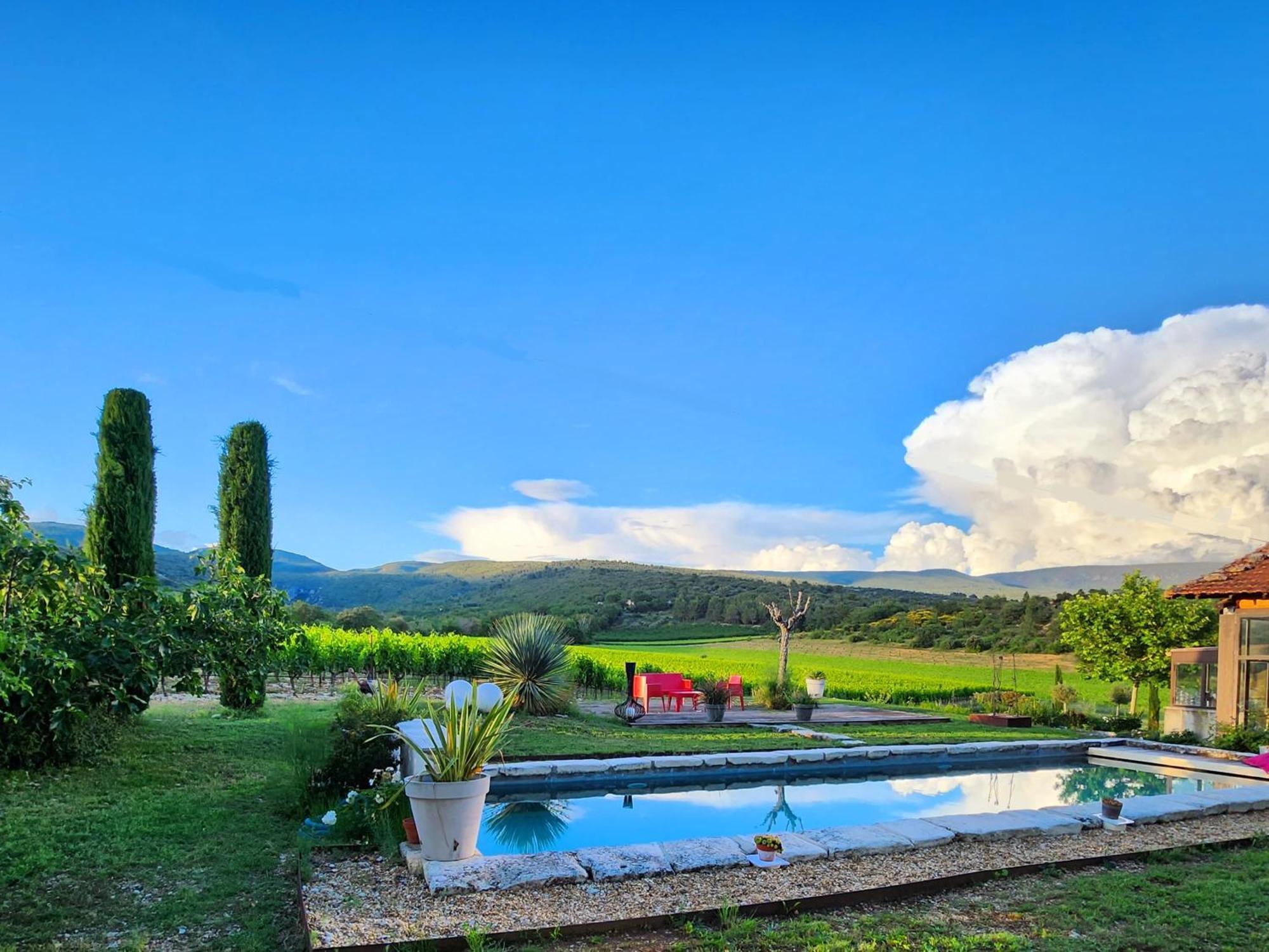 La Fontaine Des Noyers Villa Saint-Saturnin-d'Apt Exterior foto