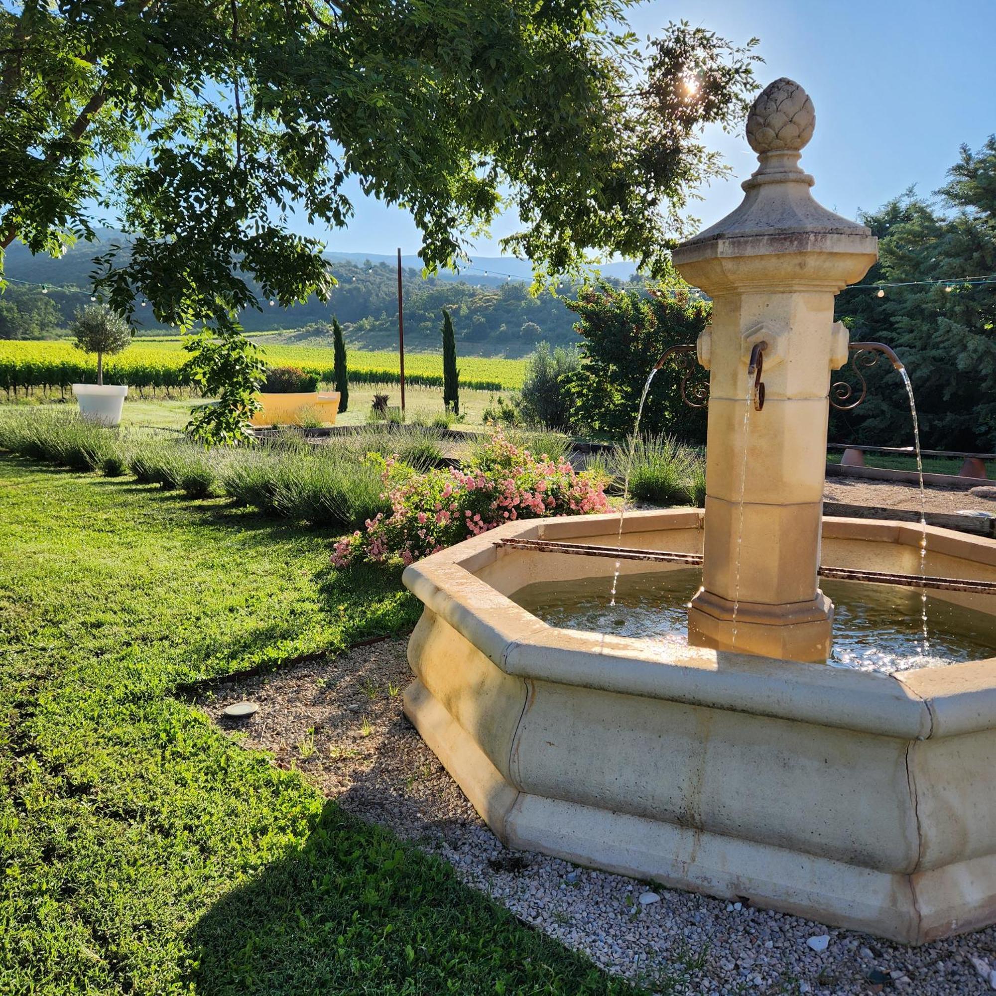 La Fontaine Des Noyers Villa Saint-Saturnin-d'Apt Exterior foto